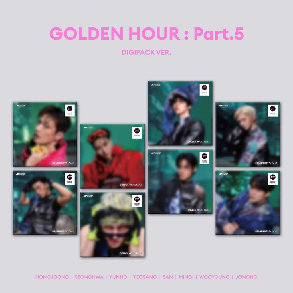 Ateez - GOLDEN HOUR : PART.5 (DIGIPACK VER) Random