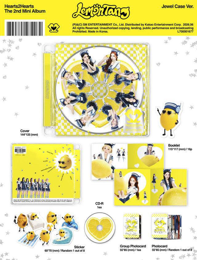 HEARTS2HEARTS - LEMON TANG (Jewel Case Ver)