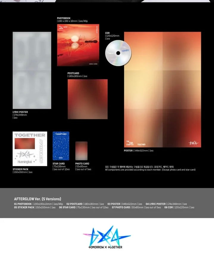 TXT The Star Chapter Together Afterglow Version
