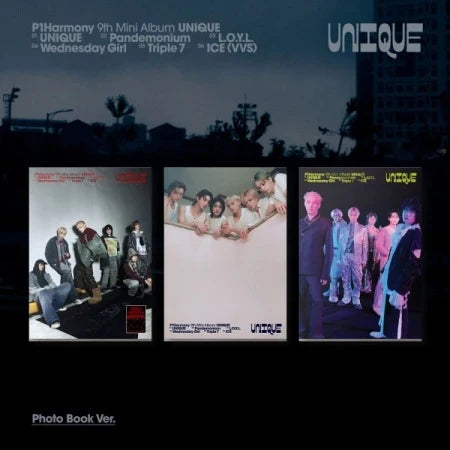 PRE-ORDER P1Harmony Unique Photobook Version