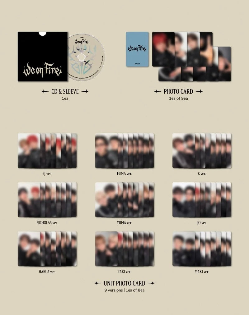 PRE-ORDER &Team We on Fire Solo Version